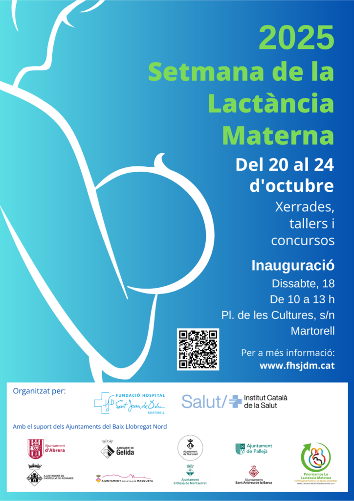 Cartell Setmana Lactancia Materna 2025 FHSJDM
