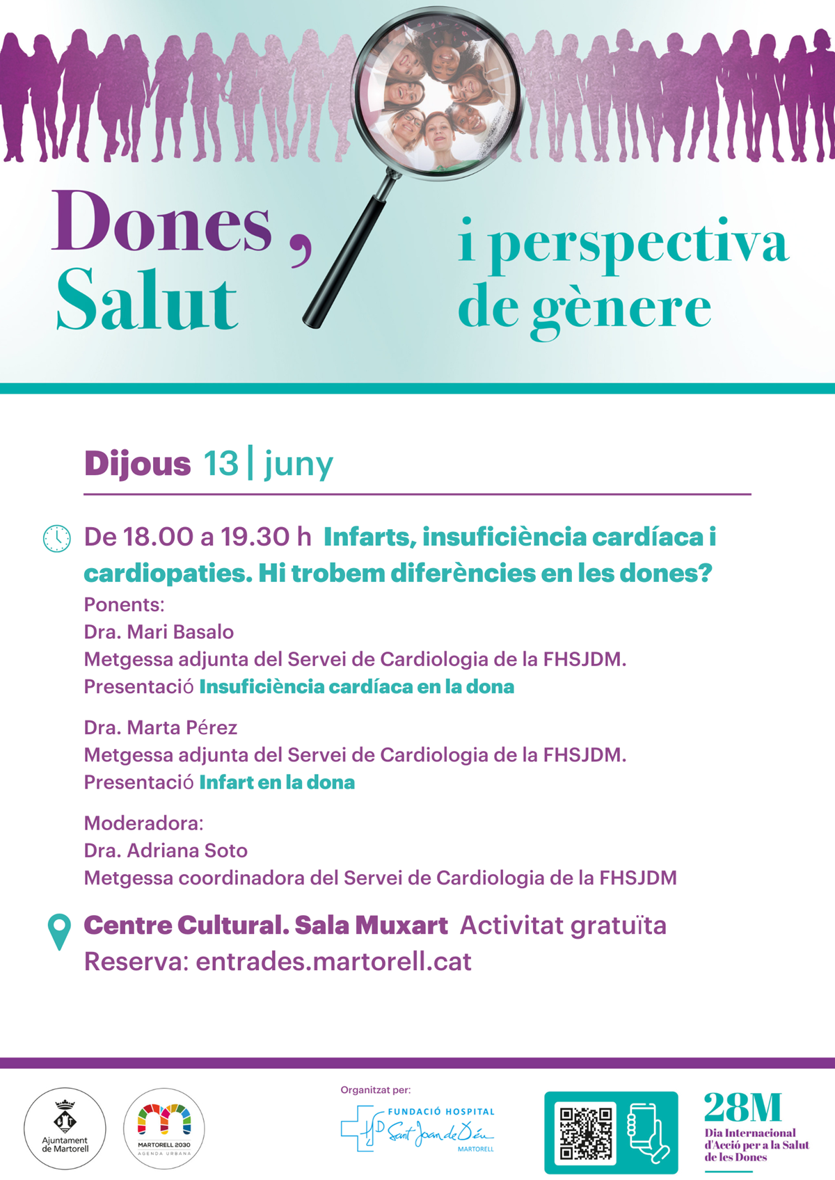 Dia Internaciona Salut de la Dona FHSJDM 2024