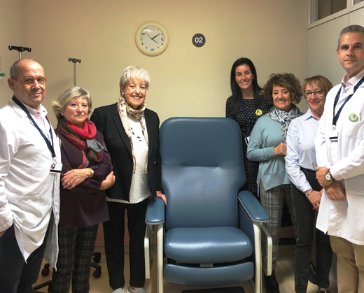 Fotografia Donacio Butaca Oncologica