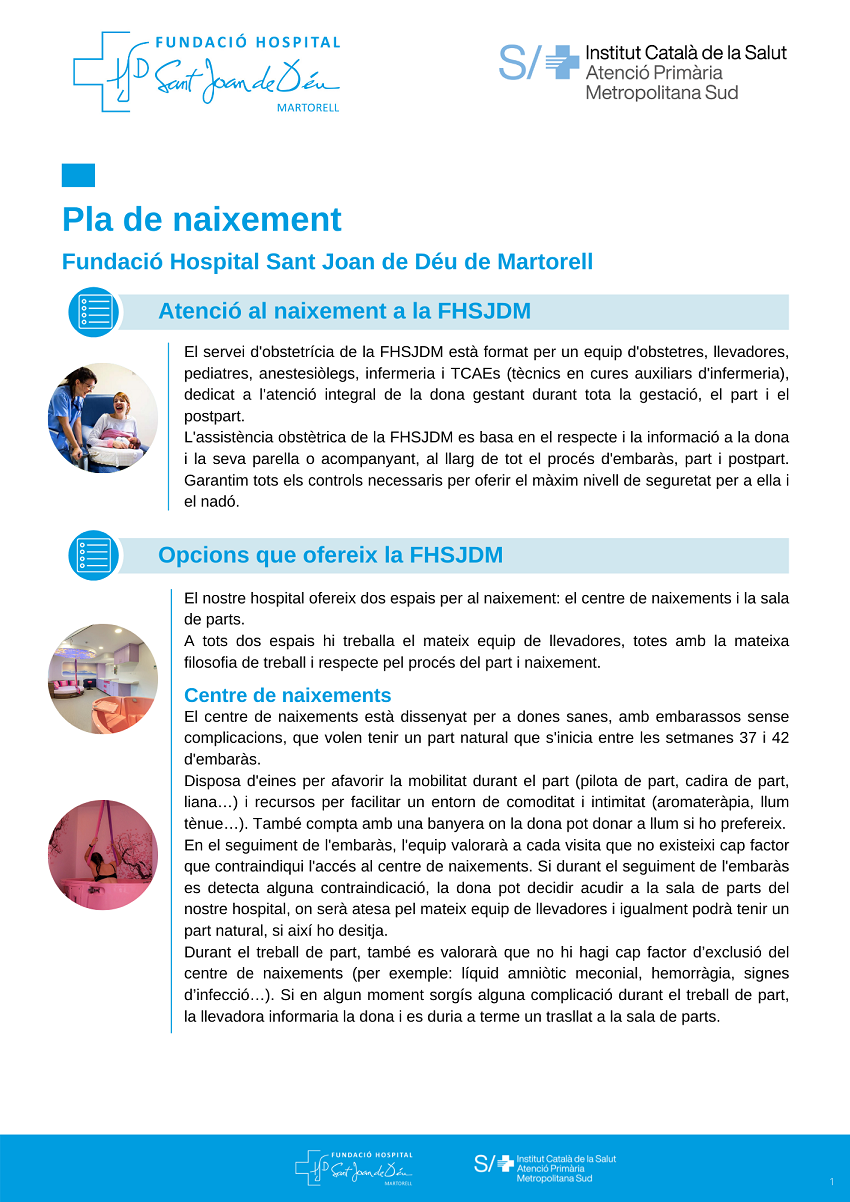 Pla de naixements FHSJDM