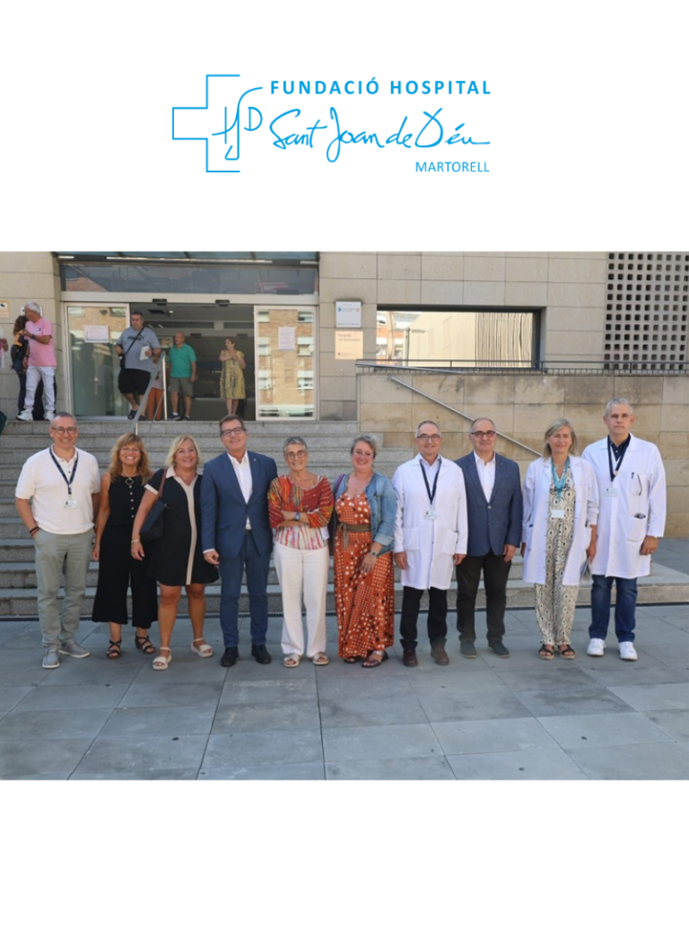 Visita consellera salut FHSJDM 19092025