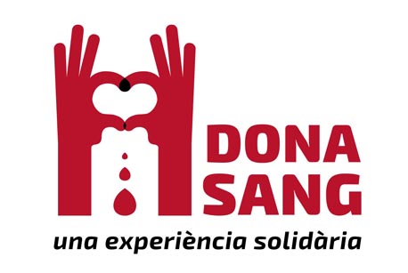 Il·lustració que simbolitza la donació de sang