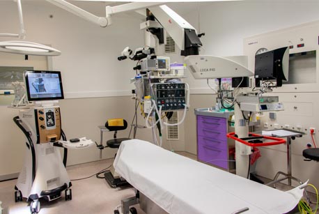 Imatge d'un quiròfan de l'Hospital de Martorell